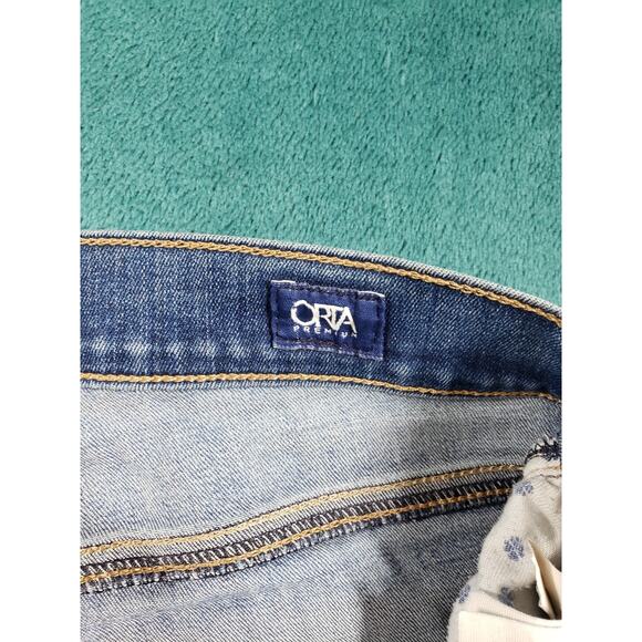 Lucky Brand Jeans Size 2 Womens Blue Stretch Medium Wash Mid Rise Sweet Straight - Picture 3 of 13